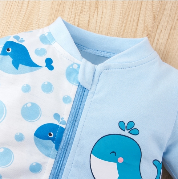 NTW Baby Whale Jumpsuit - Picture 3 of 4